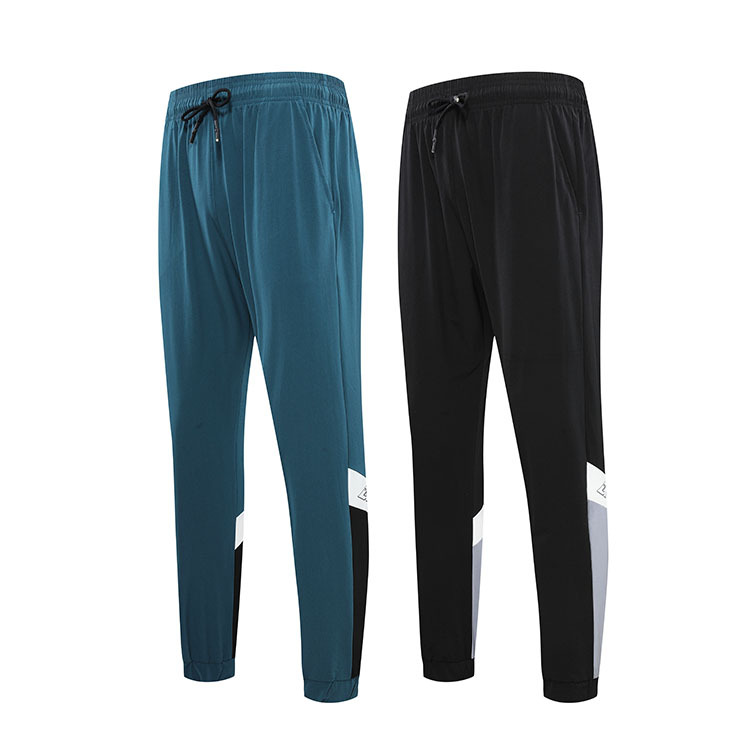 Custom New Sport Pants Men Joggers Training Gym Fitness Pants Male Nylon Loose Pants Running Workout Long Trouser