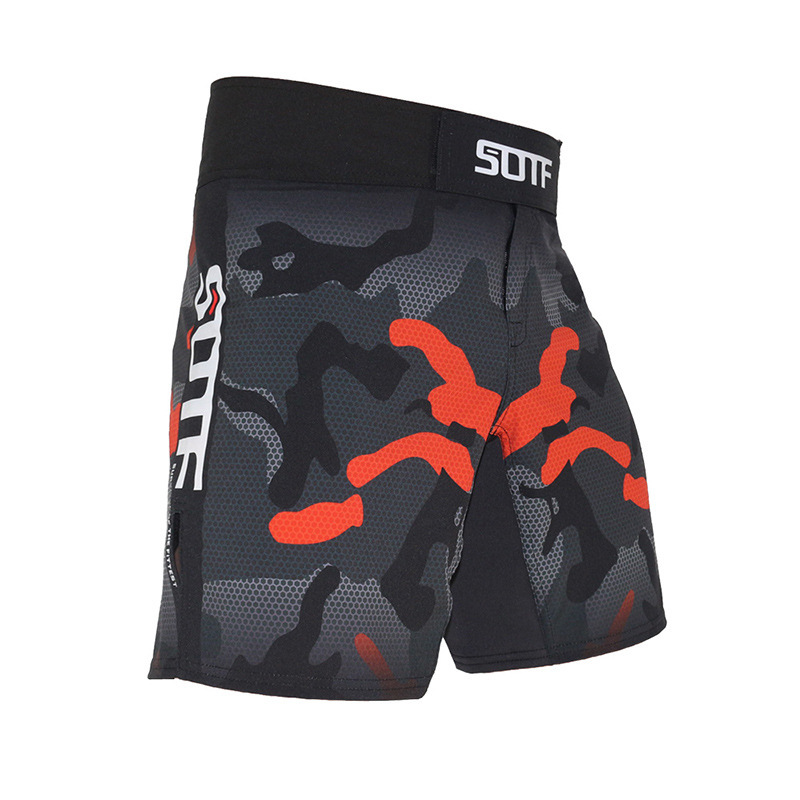 Personalized Custom sublimation printing Team Logo MMA Compression Shorts MMA Muay Thai Shorts